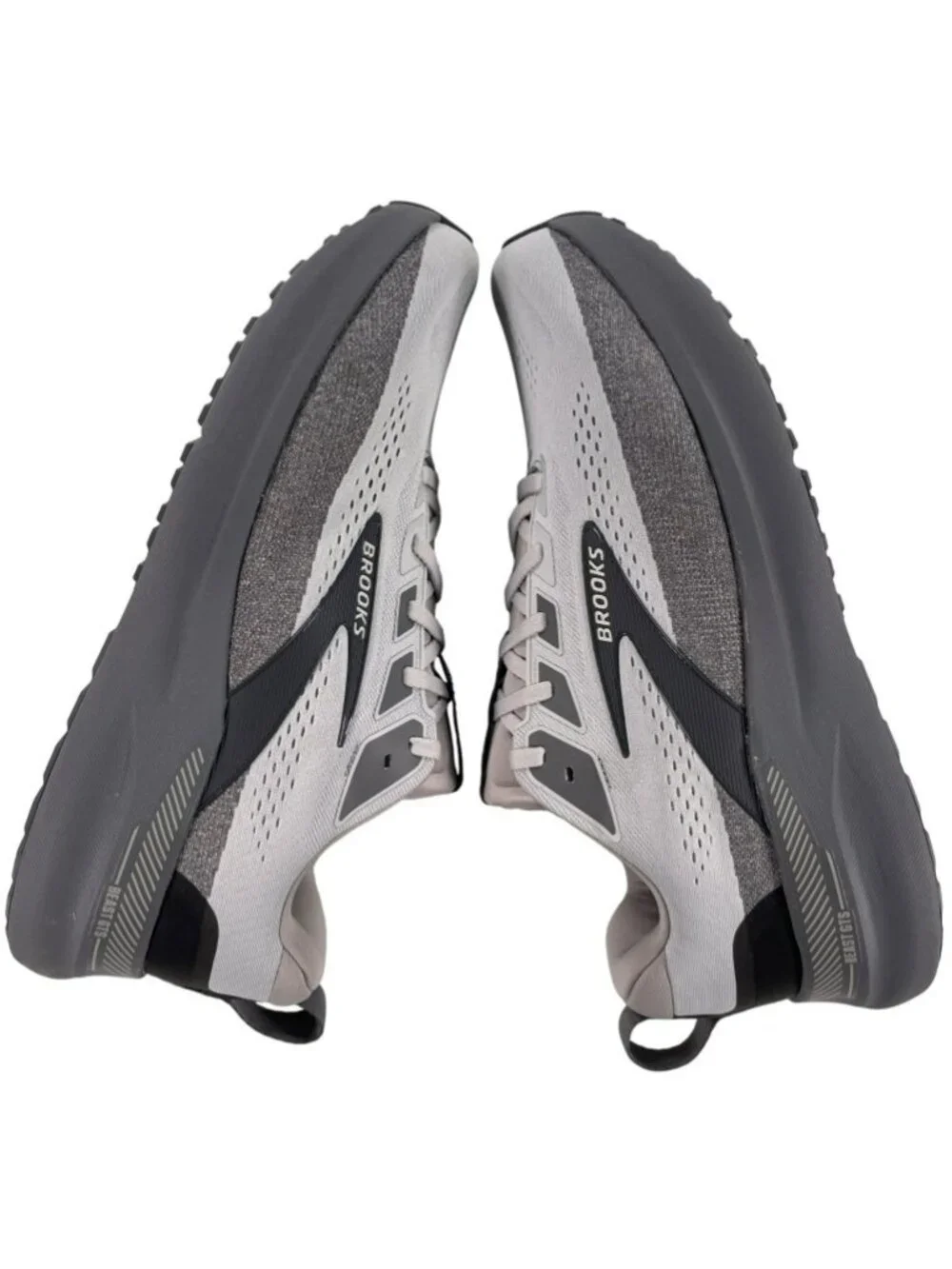 Brooks Beast GTS 26 Running Shoes Gray/Blackened Pearl Men's Size 14 Wide NEW